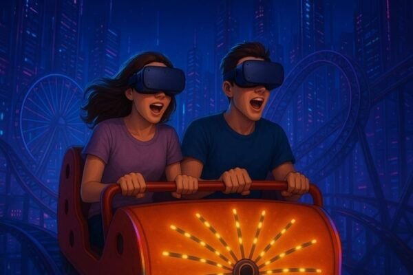 Simulador de montaña rusa