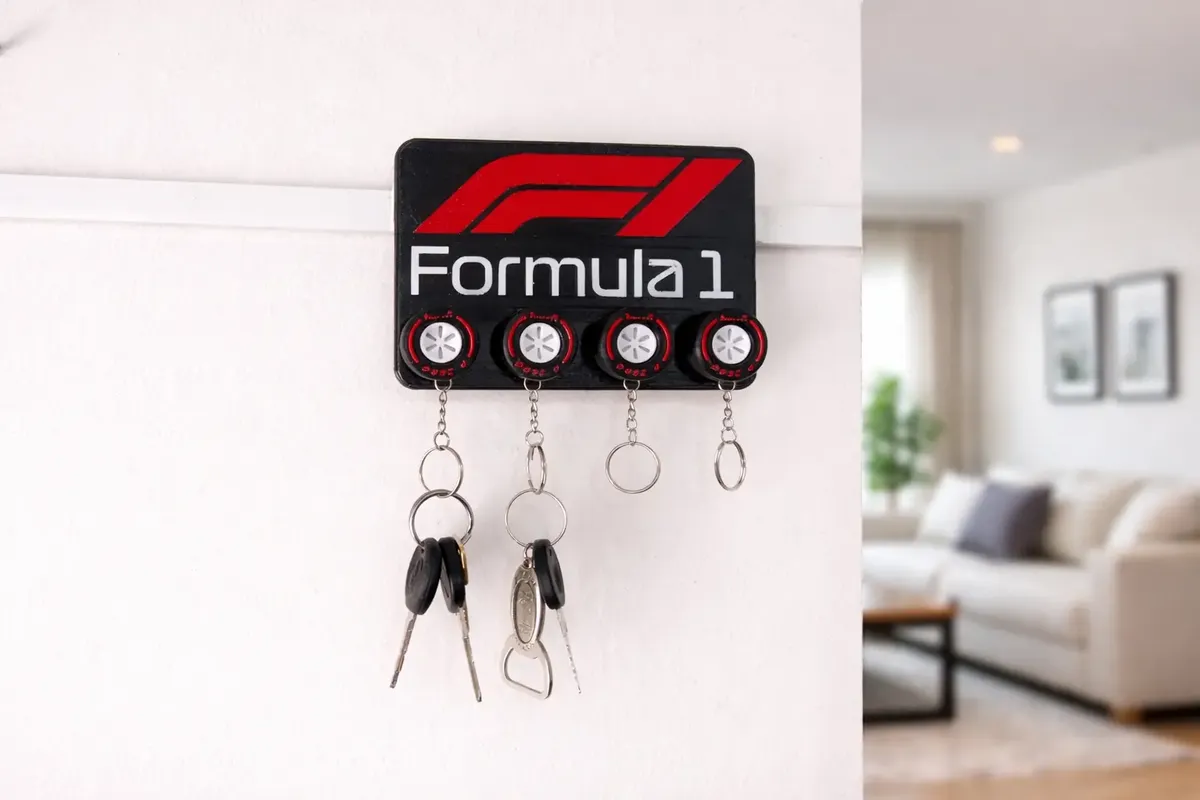 Porta llaves de pared F1 (Fórmula 1)