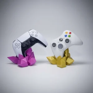 Soporte para mando Ps5 y Xbox diseño Cristal Gamer