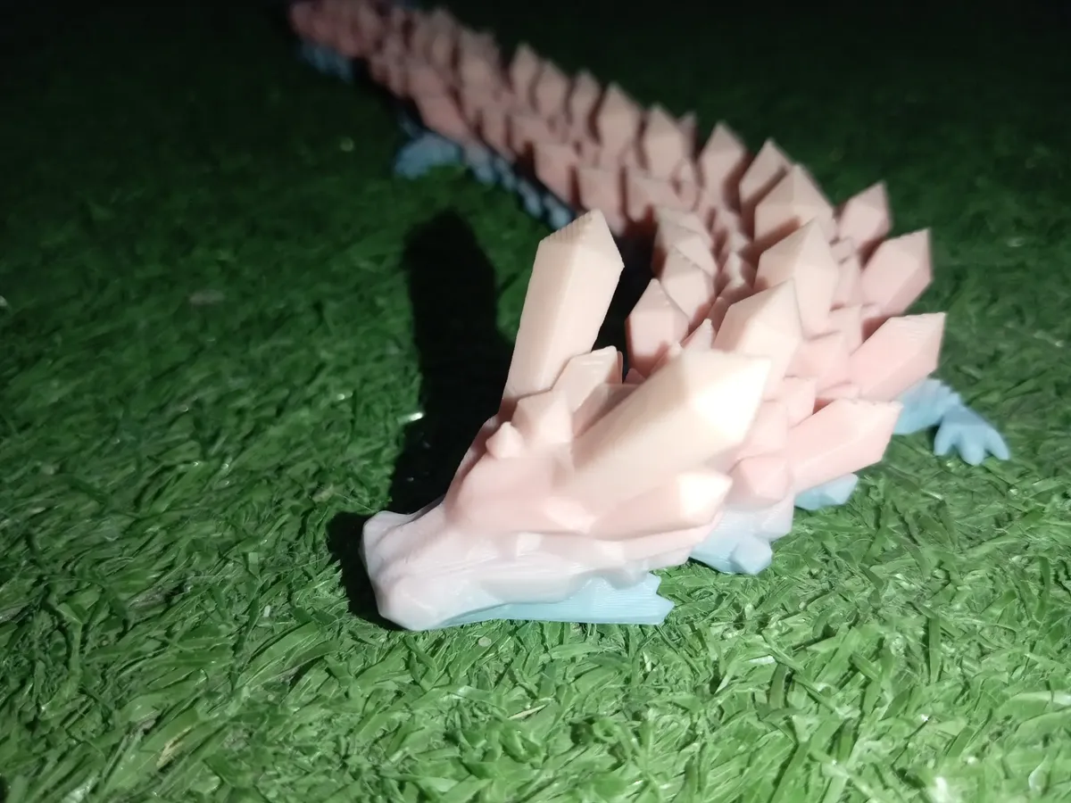 Dragón Chino articulado Cristal Celestial - Imagen 3