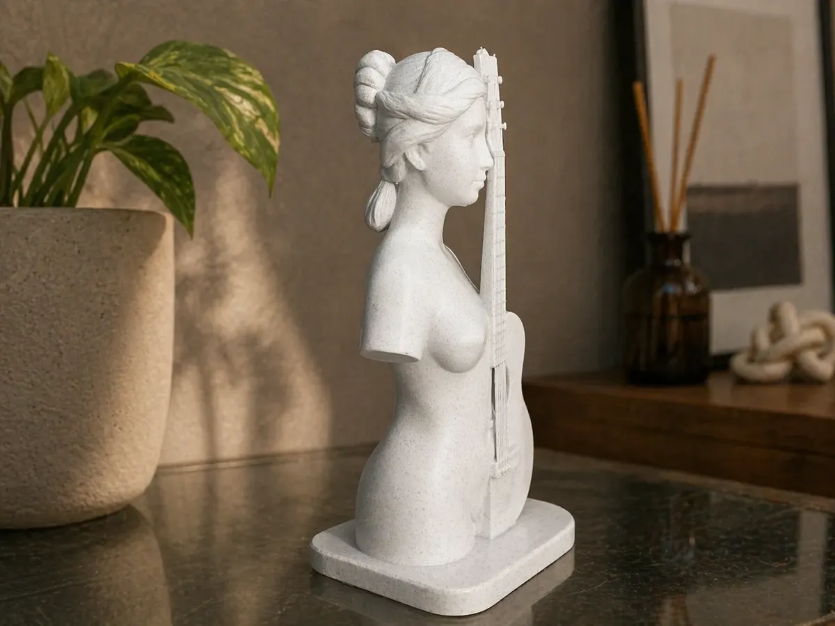 Escultura decorativa estilo mármol en impresión 3D - Imagen 2